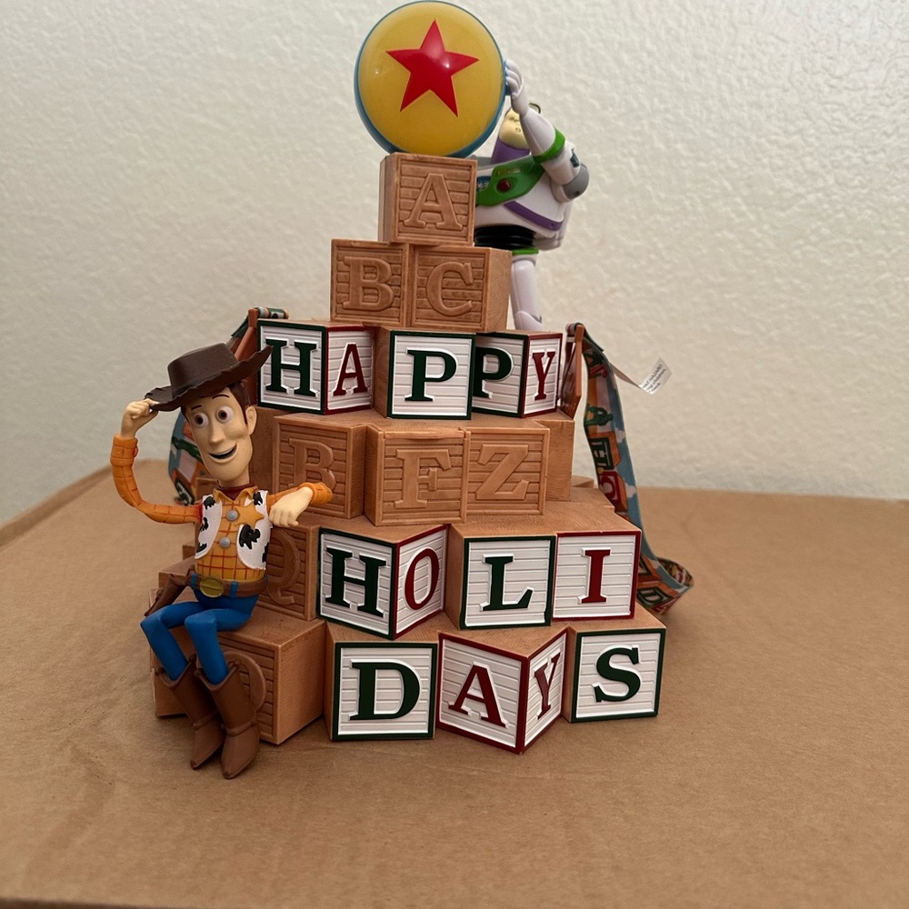Toy Story Holiday Block Set